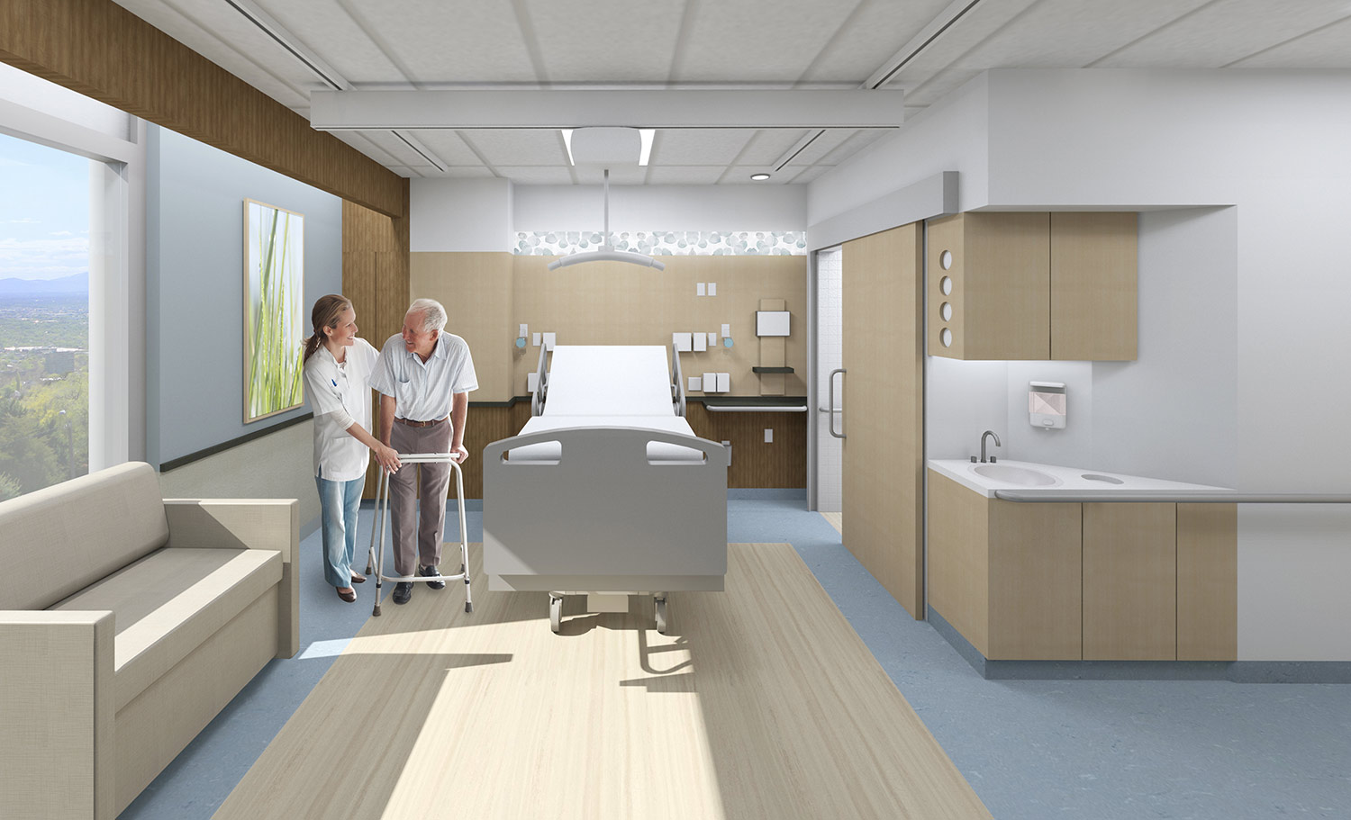 University of Utah Hospital Acute Internal Medicine Unit TSA Architects