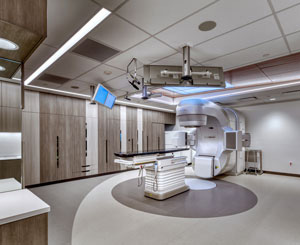 This new linear accelerator delivers radiation therapy in a soothing, healing and aesthetically pleasing environment, while providing greater functionality for staff.